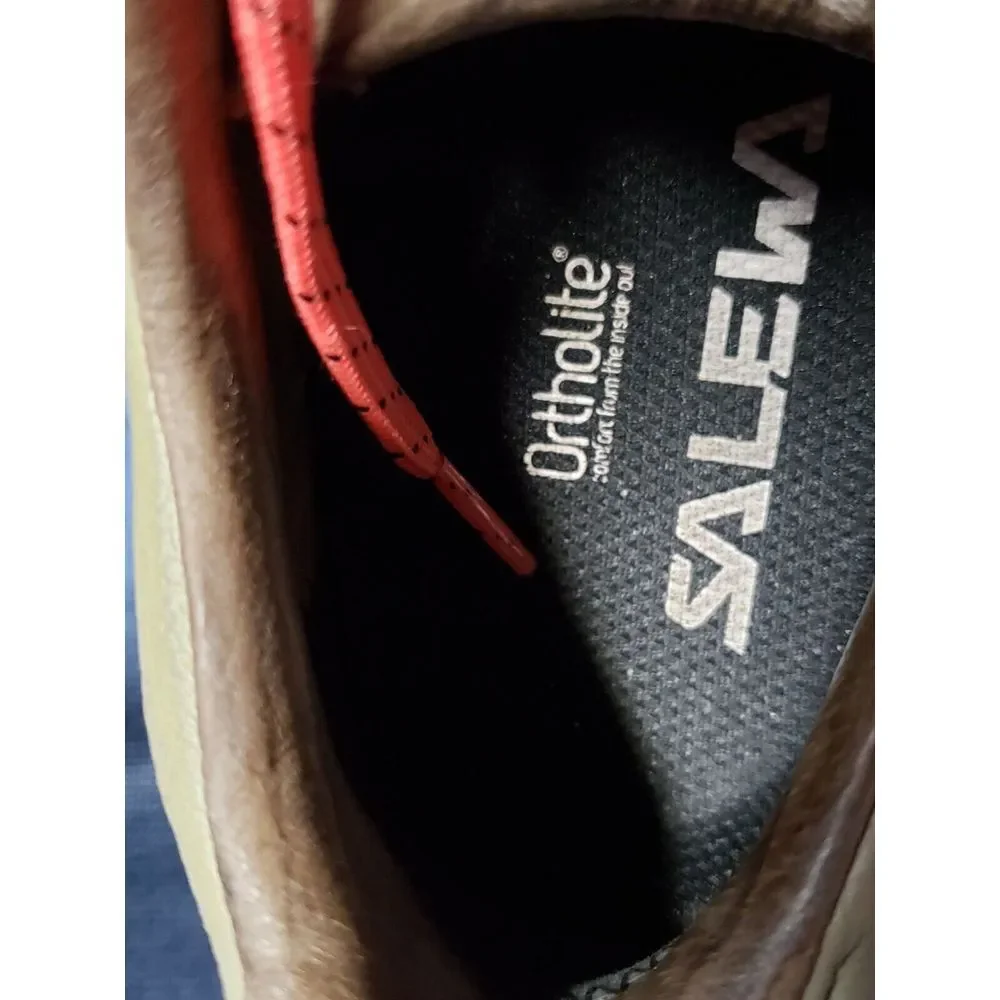 SALEWA WOMEN WANDER HIKER‎ TRAIL LEATHER SHOES BROWN 6